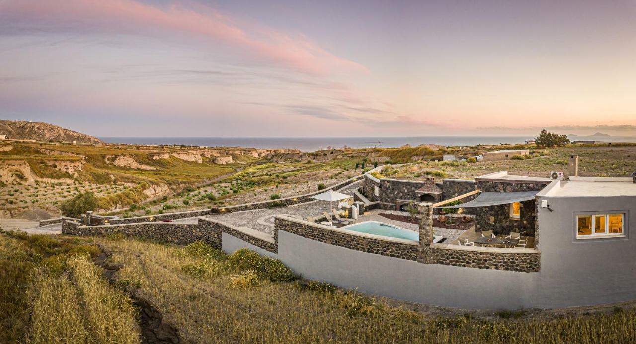 Klimata House - Private Jacuzzi Pool & Bbq Villa Vlychada Dış mekan fotoğraf