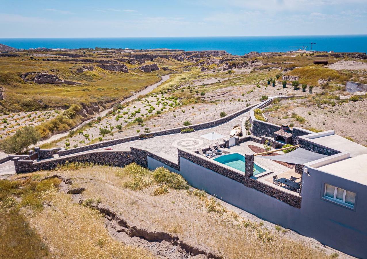 Klimata House - Private Jacuzzi Pool & Bbq Villa Vlychada Dış mekan fotoğraf